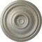 Ekena Millwork Traditional Ceiling Medallion (Fits Canopies up to 4"), Hand-Painted Flash Gold, 14 3/4"OD x 1 3/4"P CM14TRFLS - alternate 1